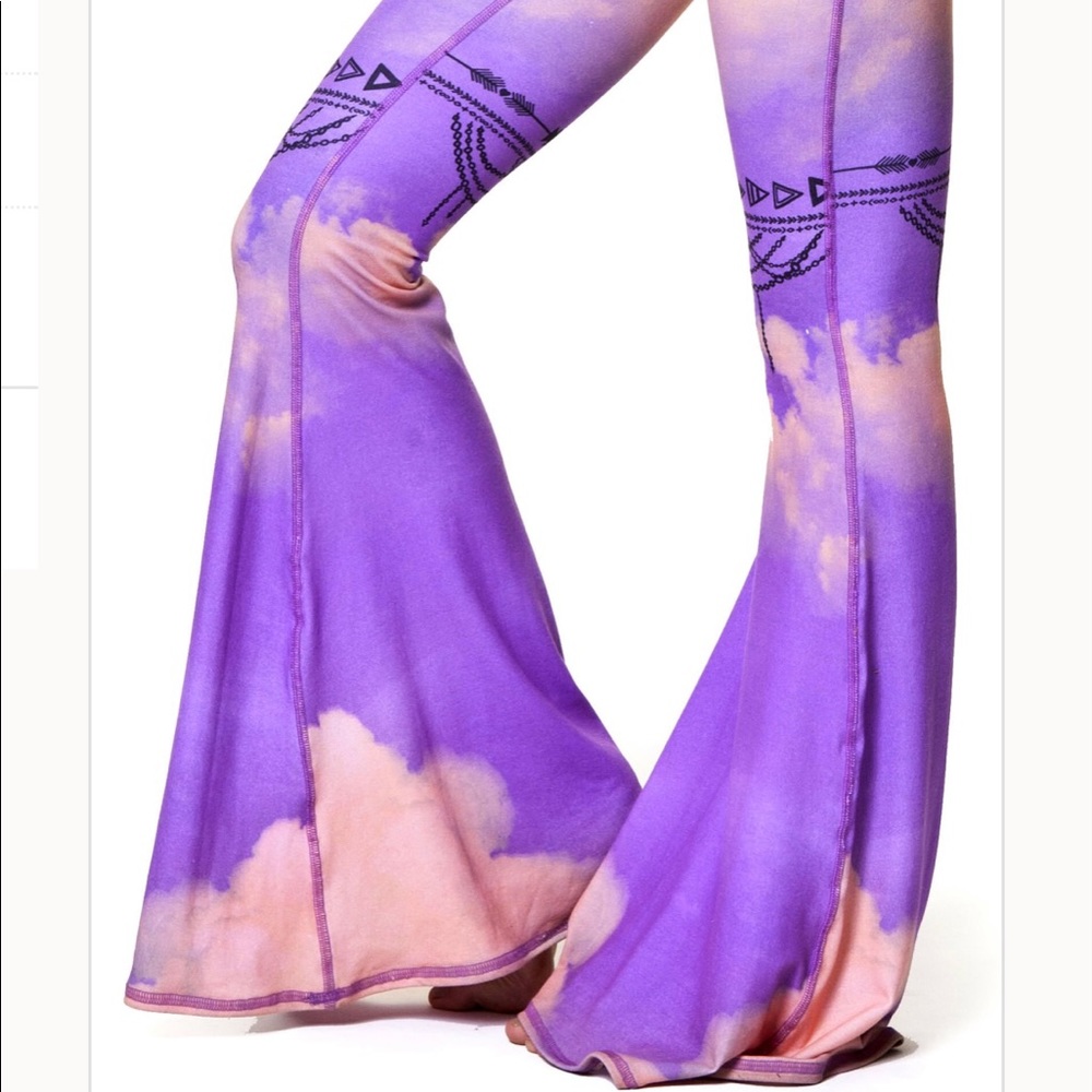 Teeki Purple Haze Bell Bottoms